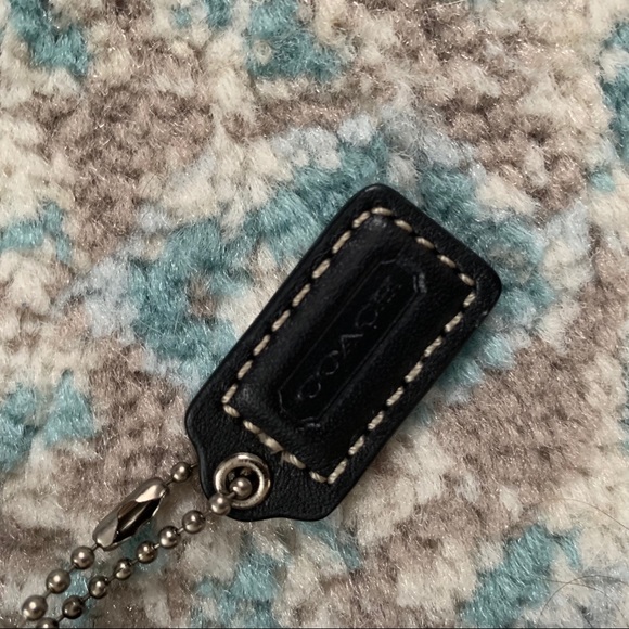 Brown Coach Wristlet with “C” Logo - Picture 4 of 5